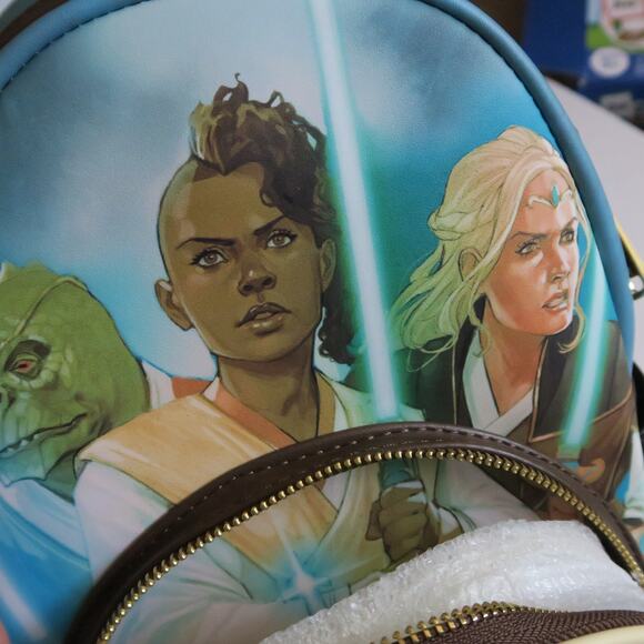 NWT Loungefly Star Wars The High Republic Comic Cover Mini Backpack main image 14